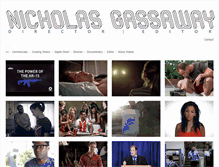 Tablet Screenshot of nicholasgassaway.com